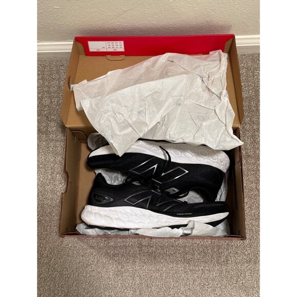 New Balance Fresh Foam 680v8 Womens Size 9 Black Running Walking Shoes Sneakers - Picture 11 of 13